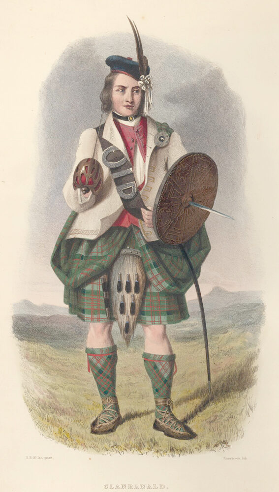 Clan Ranald. The Clans of the Scottish Highlands | R. R. McIan